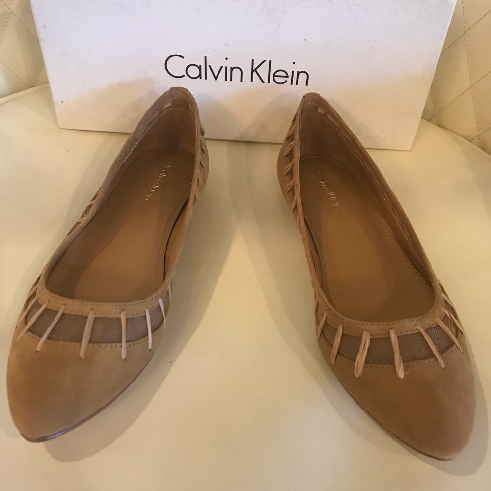 𝅺NEW Calvin Klein Kid Suede shoes